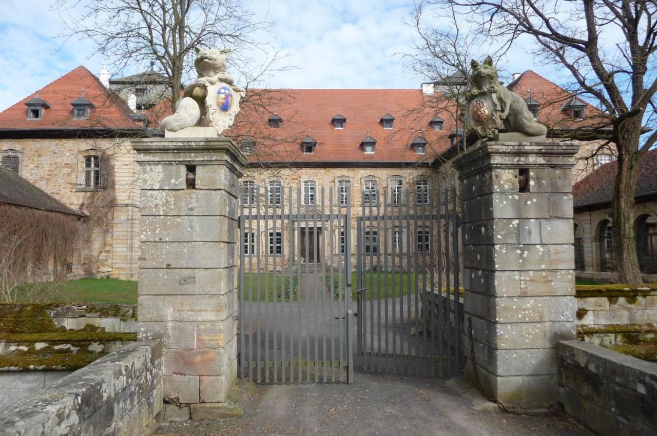 Hotel Ferienzimmer Im Schloss Burgpreppach Exteriér fotografie